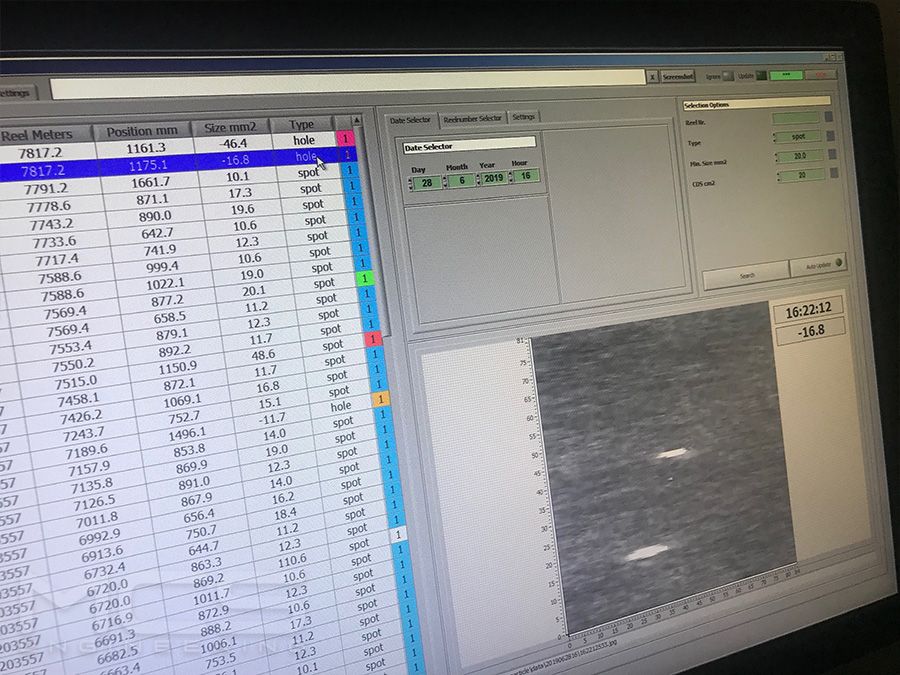 Defect detection with vision solution